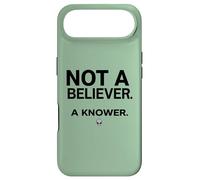 Pas Un croyant, Un connaisseur, Alien Face Space Coque pour iPhone Air