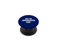Pas Un Flic infiltré ! Police secrète drôle PopSockets PopGrip Adhésif