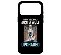 Pas Un Loup géant, Juste Un Loup amélioré Amoureux Coque pour iPhone 17 Pro Max