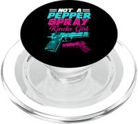 Pas un spray au poivre Kinda Girl Shooting PopSockets PopGrip pour MagSafe