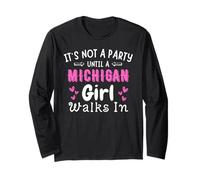 Pas une fête avant qu'une fille du Michigan ne marche dans le Midwest Yooper Manche Longue