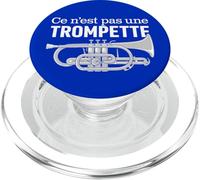 Pas Une Trompette Humour Cornet à Pistons Drôle Brass Band PopSockets PopGrip pour MagSafe