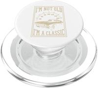 Pas Vieux, Je suis Un Classique - Hot Rod rétro d'American Muscle Cars PopSockets PopGrip pour MagSafe