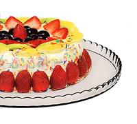 Pasabahce 10345 Plat à Tarte en Verre - série Patisserie, Ø 32,2 cm