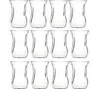 Pasabahce 42021.12 Set 12 pcs. Teeglass Optikli Cay Bardagi Ensemble de verres pour 12 personnes