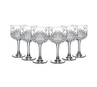 Pasabahce 440237 Verre à cocktail à gin de la série « Timeless », en cristal, Hauteur d’env. 20 cm, lot de 6 verres