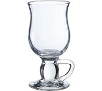 Pasabahce 44159 Irlandais Coffee verres avec poignée café, pack de 4, verres à thé café glacé cocktail latte macchiato