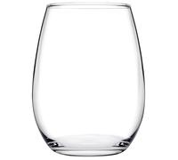 PASABAHCE 469280 Amber Lot de 6 verres à vin blanc, verre, transparent, 35 Cl