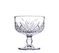 Pasabahce 488519 Timeless 1 Coupe à dessert en verre, transparent, 27,5 cl