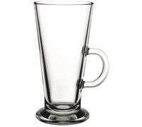Pasabahce 55153 Colombian Verre à café avec anse, 360 ml, verre, transparent, 6 pièces