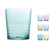 Pasabahce 5810600 6 Verres Granada en Verre Couleurs Soft Cl 41