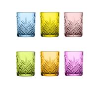 Pasabahce 5877606 6 Verres Timeless Liqueur, Couleurs Assorties, Cl 06, Verre