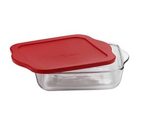 Pasabahce 59024 Borcam Plat à four rectangulaire en verre 32 x 28 cm 3,2 l