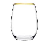 Pasabahce Amber Gold 420725 Lot de 6 verres à boire 570 cc