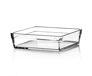 Pasabahce Borcam Premium Plateau carré 23 cm x 23 cm 2400 cc