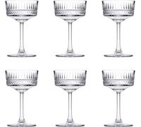 Pasabahce Elysia 440436 Golden Touch Flûtes à champagne, set de 4, 260 ml
