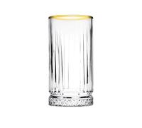 Pasabahce ELYSIA GOLDEN TOUCH 520015 Lot de 4 verres à long drink 450 ml
