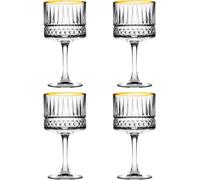 Pasabahce Elysia Golden Touch Flûtes à champagne, set de 4, 500 ml, 440437