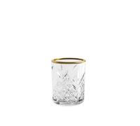 Pasabahce Ensemble De 4 Verres Timeless En Verre Avec Bordure Dorée Cl 6,2