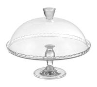 Pasabahce Glasservierschale avec Couvercle 95200 Verre Lave-Vaisselle Assiette à Gâteau Plateau pour Gâteau 32,2cm