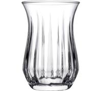 Pasabahce Lot de 6 verres à thé Verres à thé Design élégant Transparent
