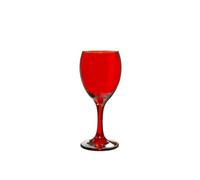 Pasabahce Lot de 6 verres impériaux en verre rouge cl 19,8