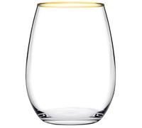 PASABAHCE SRL C6 Gob 35cl Amber B/Or
