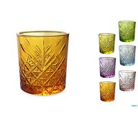 Pasabahce Timeless Color Bicchiere Acqua 34 Cl Set 6 Pz Multicolore