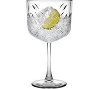 Pasabahce Timeless set de verres, 12 verres à gin tonic 50 cl pour un couvert de 12 personnes, verre taillé aspect cristal sur pied stable, set de fête