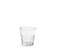 Pasabahce V-Block Casablanca Lot de 6 Bicchieri, 20,8 cl, 20,8 cl