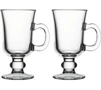 Pasabahce Verre à grog/verre à café irlandais 230ml, transparent (pack de 2)