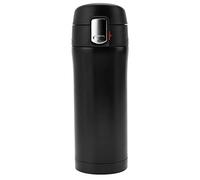 Pasamer en Acier Inoxydable Vide Thermose Bouteille d'eau Isolé Tasse De Voyage Café Tasse À Thé 350ml Noir Blanc(01)