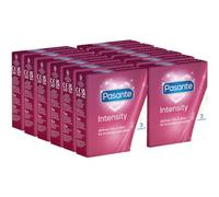 PASANTE INTENSITY CONDOMS - Lot de 36 préservatifs plus de plaisir "Ribs & Dots"