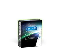Pasante - Préservatifs fluorescents Pasante Glow in the Dark - 3 pièces