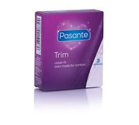 Pasante – Préservatifs Trimming Extra Slim – 3 pièces