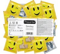 Pasante Préservatifs réguliers Smiley Édition limitée Lot de 144 Jaune