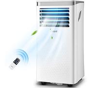 Pasapair Climatiseur Mobile,9000BTU /h, 2.5KW, 33㎡ / 88m³, Climatiseur portable 3 en 1, Refroidissement, Ventilateur, Déshumidification, 65 décibels à faible bruit pour la maison