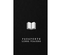 Pasaporte Literario: Cuaderno para libros viajeros