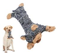 Pasbuteiy Jouet en peluche interactif pour chien - Jouet en peluche pour mâcher fort - Pour toutes les races, petites, moyennes, grandes, maison, jardin, cour, chambre à coucher, cage, voyage