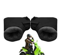 Pasbuteiy Manchons De Guidon, Gants De Guidon Imperméable, Gants De Guidons Chauds, Accessoire De Cyclisme pour Motos Électriques, Scooters, Vélos Pliants, VTT, Trottinettes