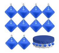 Pasbuteiy Poids pour Couverture De Piscine Hors Sol | Résistant Étanche Épais | Sacs d'eau pour Couverture De Piscine - pour Amateurs De Sport Propriétaires Arrière-Cour Villa Parc Hôtel Maison De