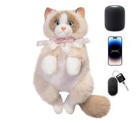 Pasbuteiy Sac À Dos Peluche Animal,Sac À Dos En Peluche Mignon En Forme De Chat Cartoon De Journée - D'École Enfant,Pour Garçons Filles du Primaire Élèves Adolescents Garderie Plage Voyage Sports