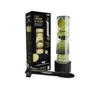 Pascal Box Pressurisateur pour balles de padel avec pompe | Padel Accessoires pour balles de padel | Pressurisateur pour balles de padel et balles de tennis | Pack complet avec lubrifiant