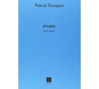 Pascal dusapin - etudes, pour piano