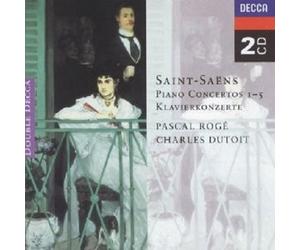 PASCAL/DUTOIT,CHARLES/PO/RPO/LPO ROGÉ - SÄMTLICHE KLAVIERKONZERTE 1-5 2 CD NEUF
