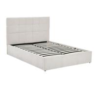 PASCAL MORABITO - Lit Coffre 160 x 200 cm - Tissu - Beige - HOPEYA de