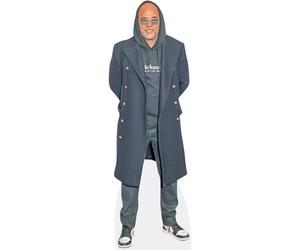 Pascal Obispo (Casual) Silhouette en Carton Grandeur Nature