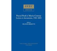 Pascal Paoli à Maria Cosway