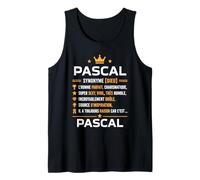 Pascal personnalisé Humour Définition Prénom Pascal Débardeur