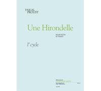 Pascal proust : une hirondelle : flute traversiere et piano - recueil + partie(s)